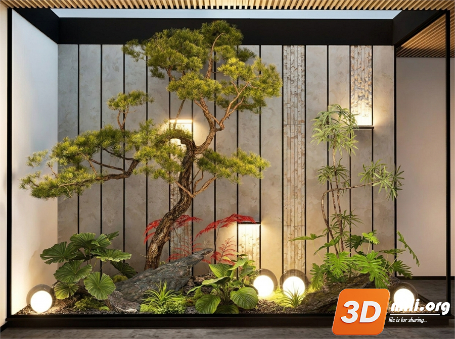 Mini Garden Skp Files 